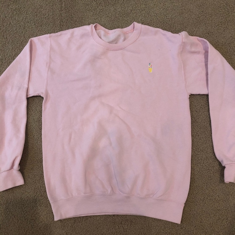 Pink Museum of Ice Cream Sweatshirt